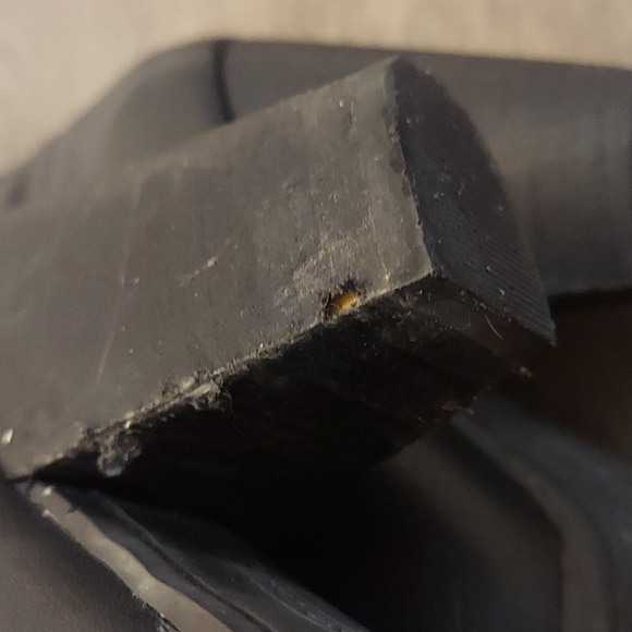 Vince Camuto Braden Tall Black Leather Boots 6.5B - Picture 6 of 13